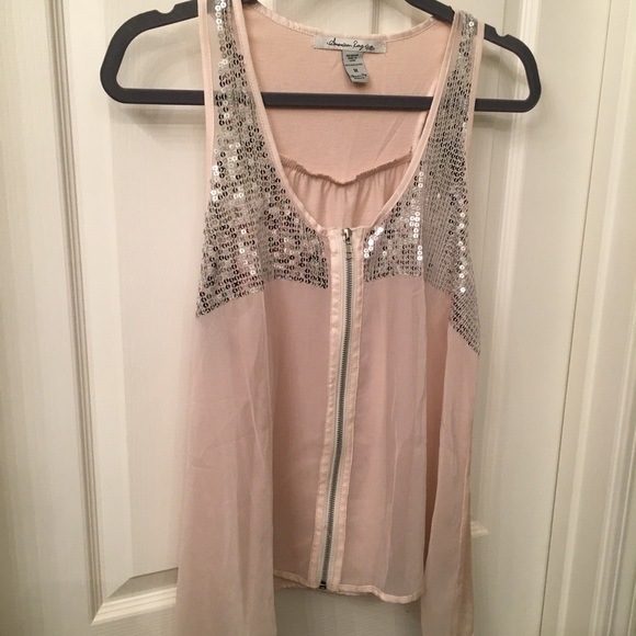 American Rag Sequin Tank - Picture 3 of 6